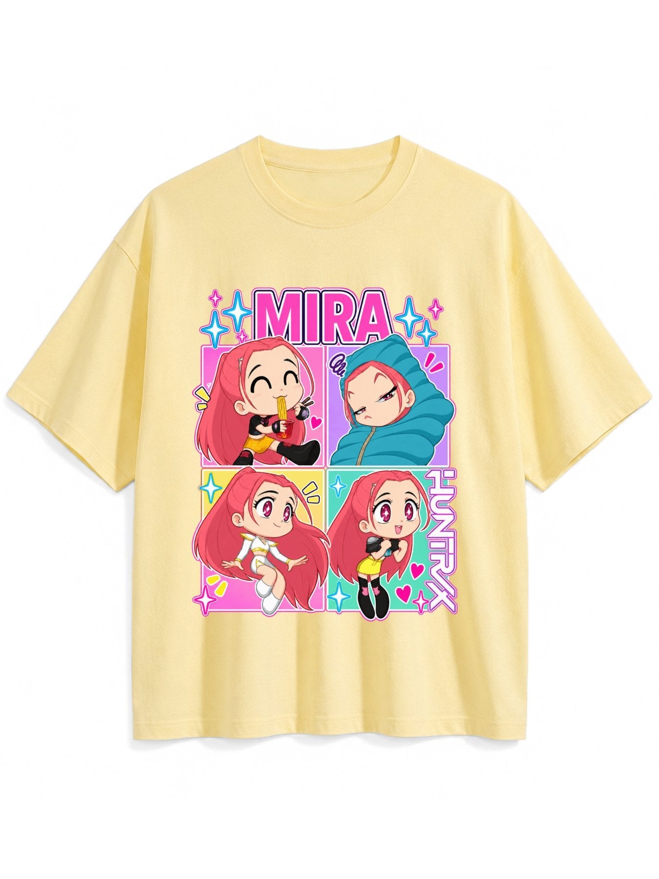 Mira Four Panel Chibi Oversized T-Shirt