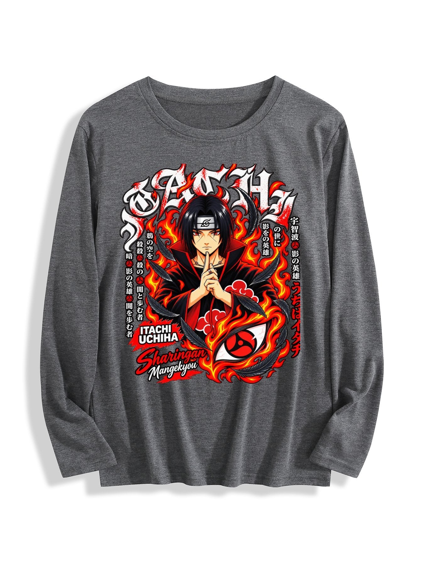 Itachi Scarlet Sharingan Long Sleeve