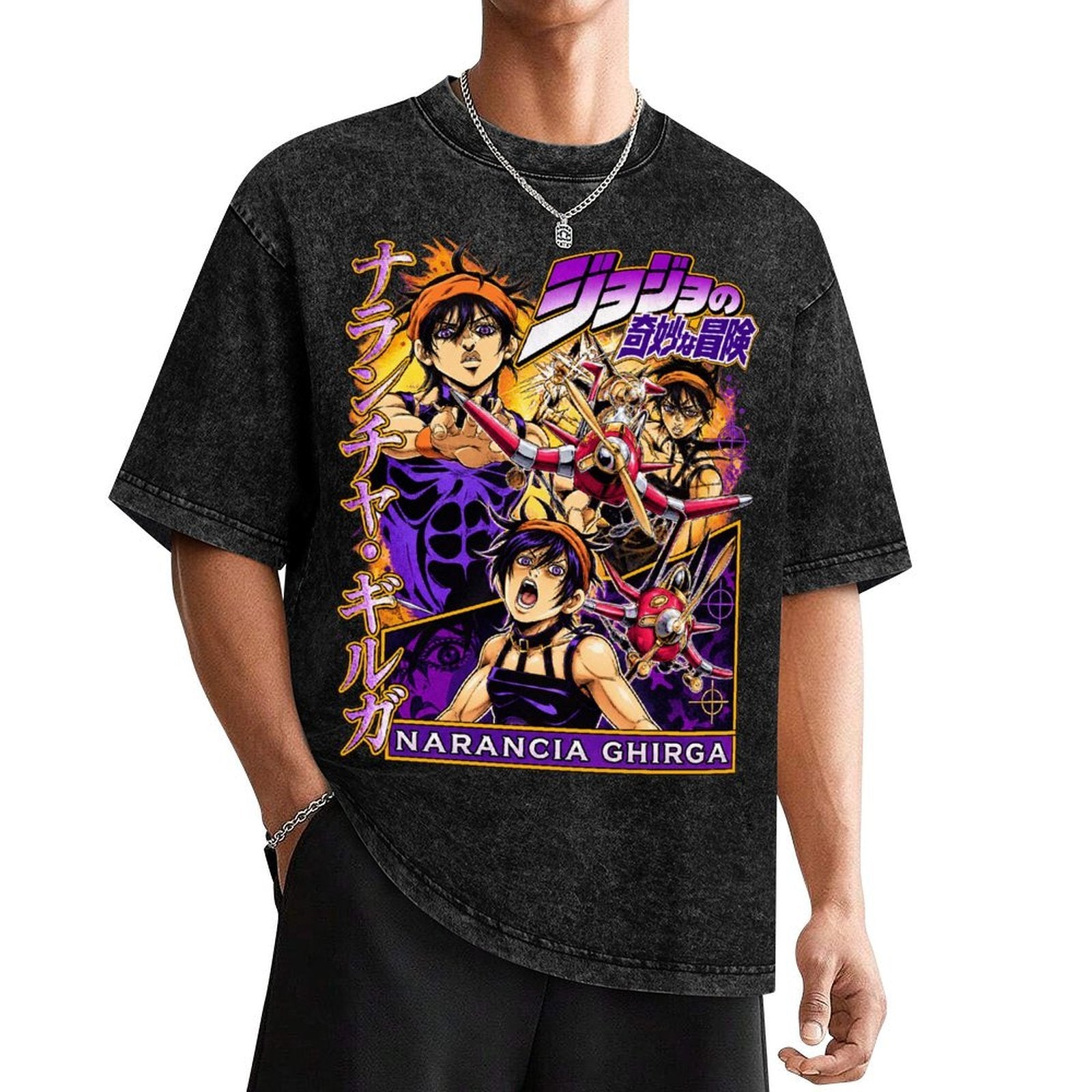 Narancia Ghirga Golden Wind Tee