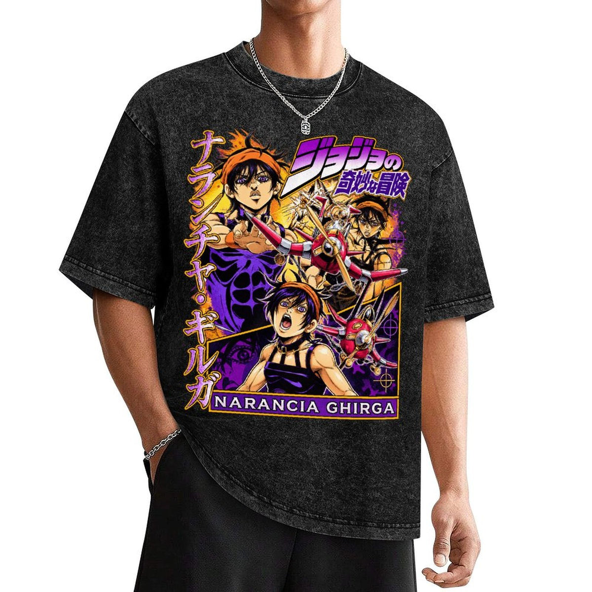 Narancia Ghirga Golden Wind Tee