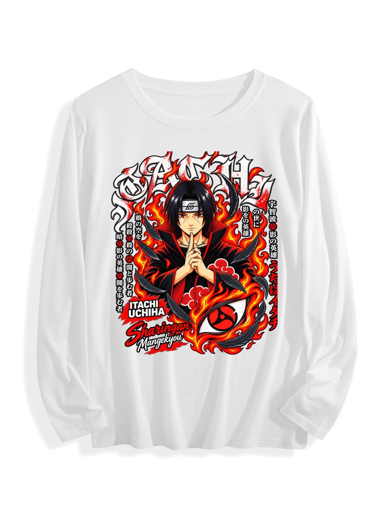 Itachi Scarlet Sharingan Long Sleeve