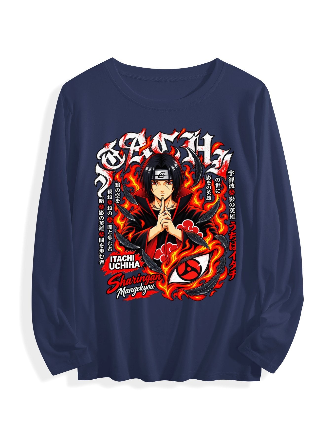 Itachi Scarlet Sharingan Long Sleeve