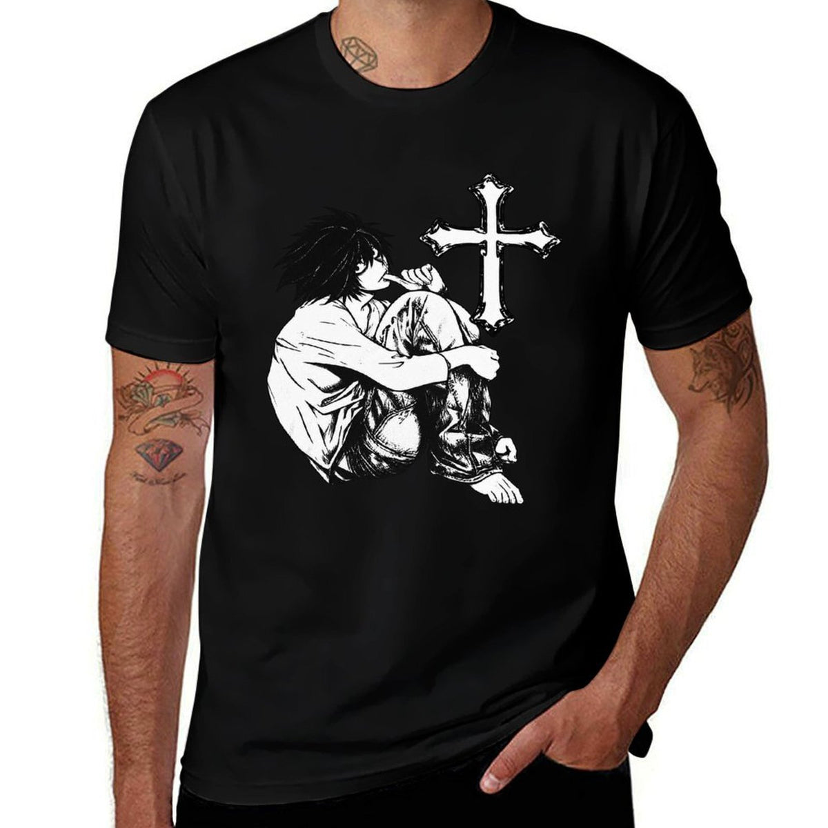 L Lawliet Sacred Silence Tee
