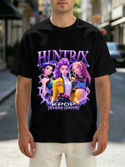 Huntrix Vintage Group Oversized T-Shirt