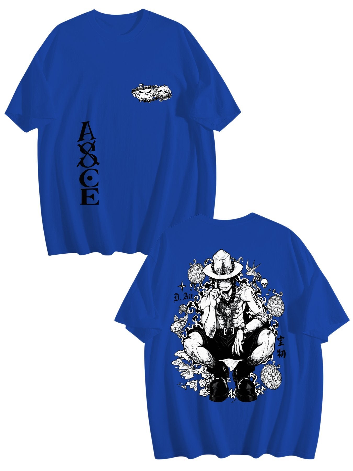 Ace Manga Portrait Graphic Tee