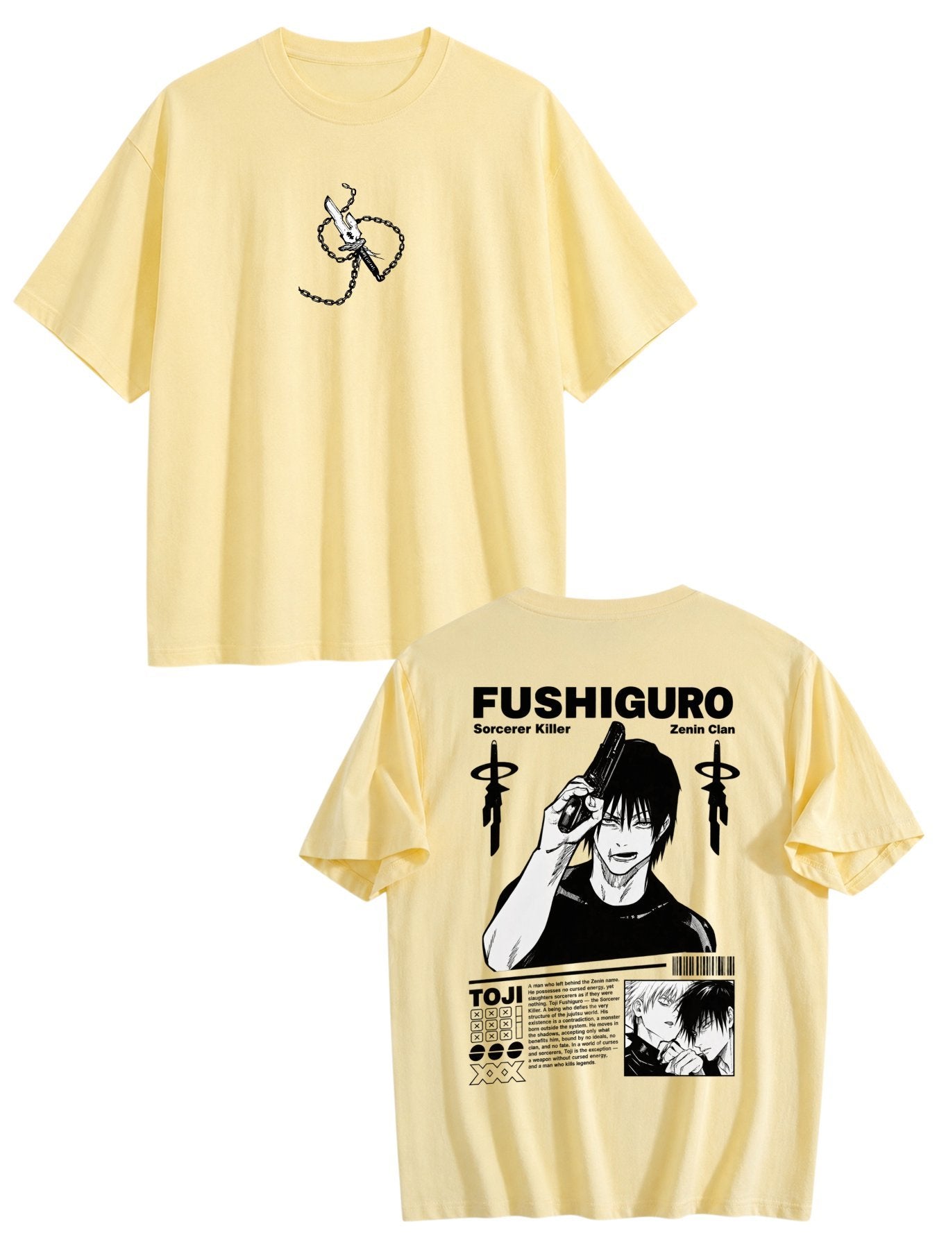 Toji Fushiguro Newspaper Tee