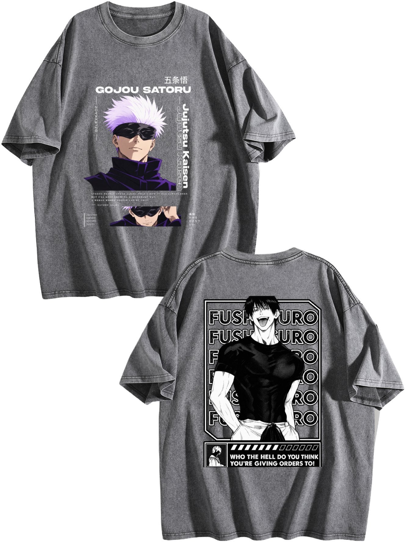 Gojo Toji Swagger Tee