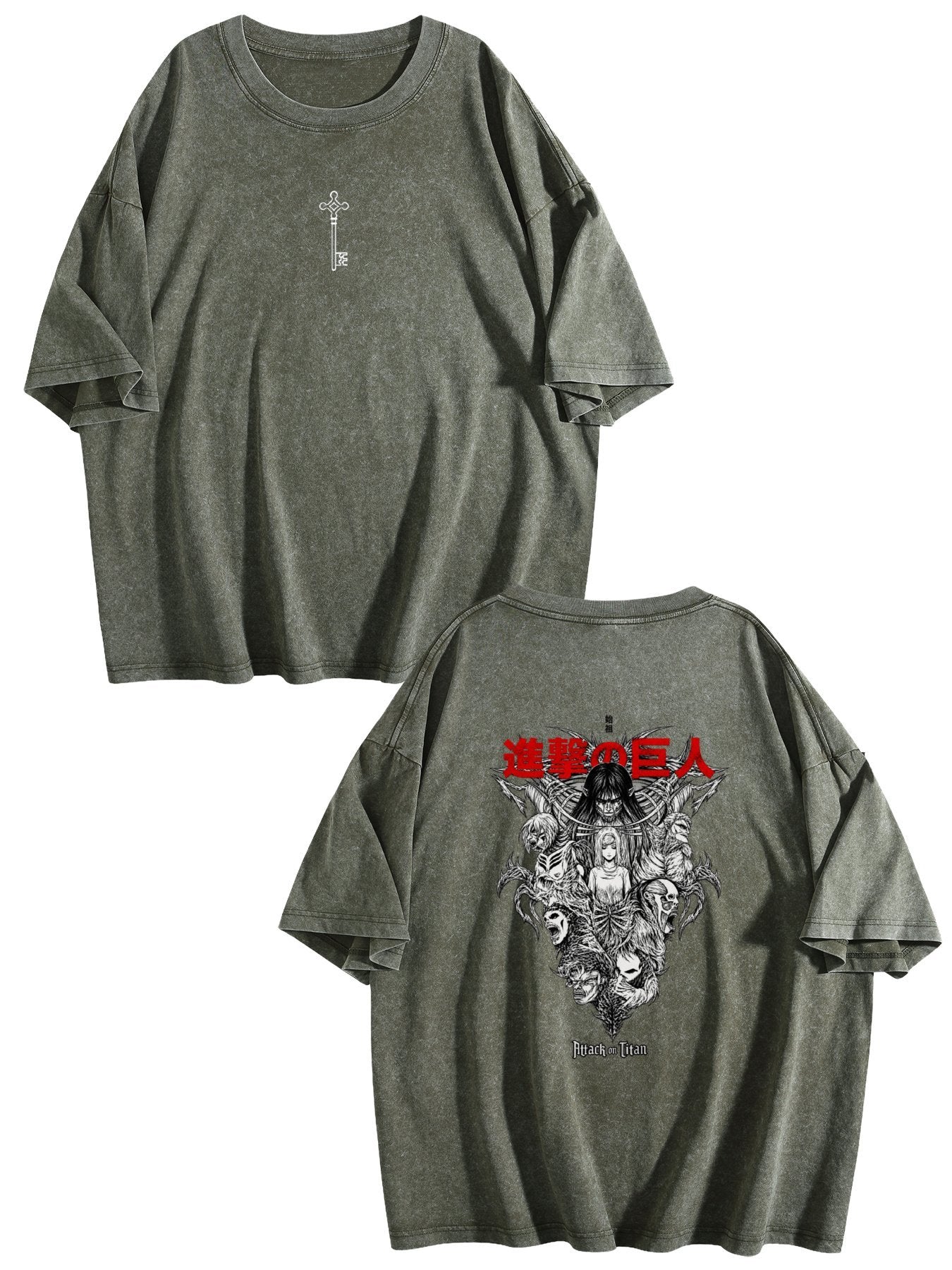 Attack on Titan Vintage Art Tee