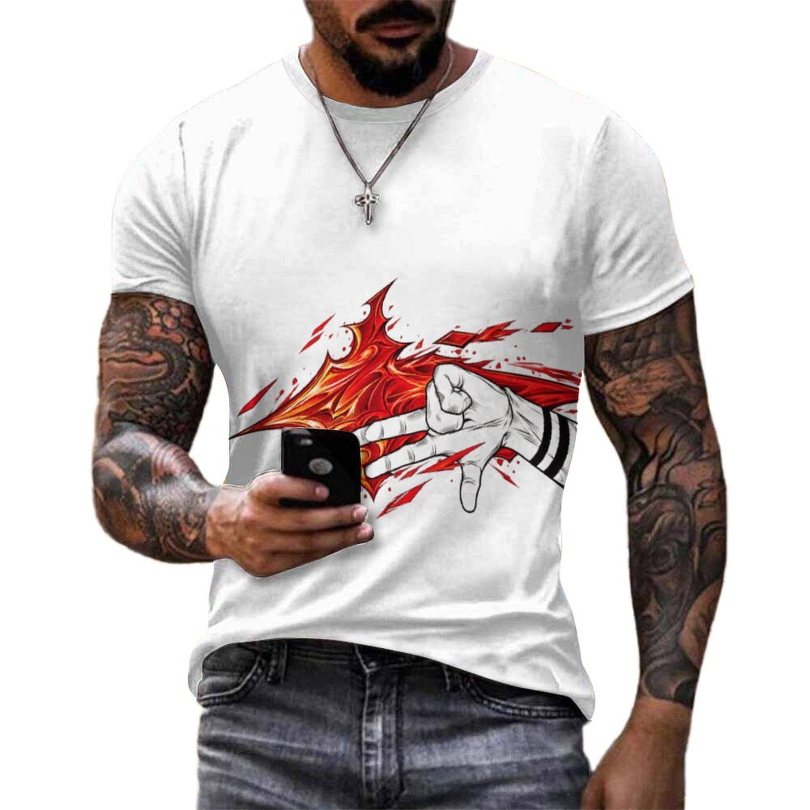 Ryomen Sukuna Slash Attack Anime Tee