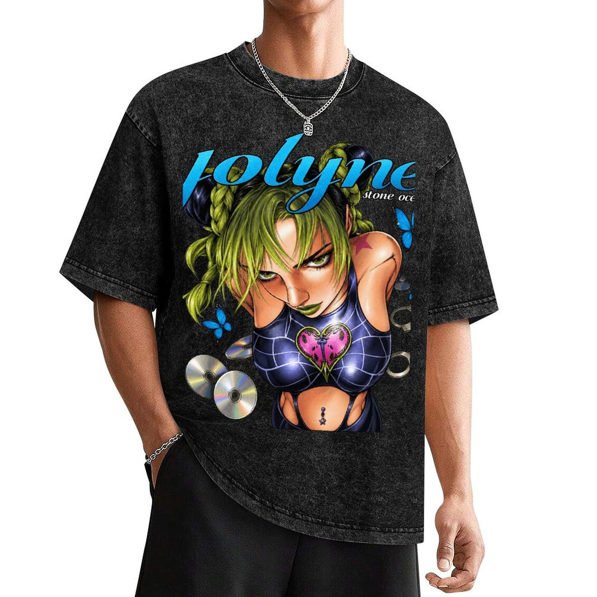 Jolyne Ocean Glow Tee