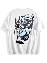 Upper Rank Three Akaza Anime Tee