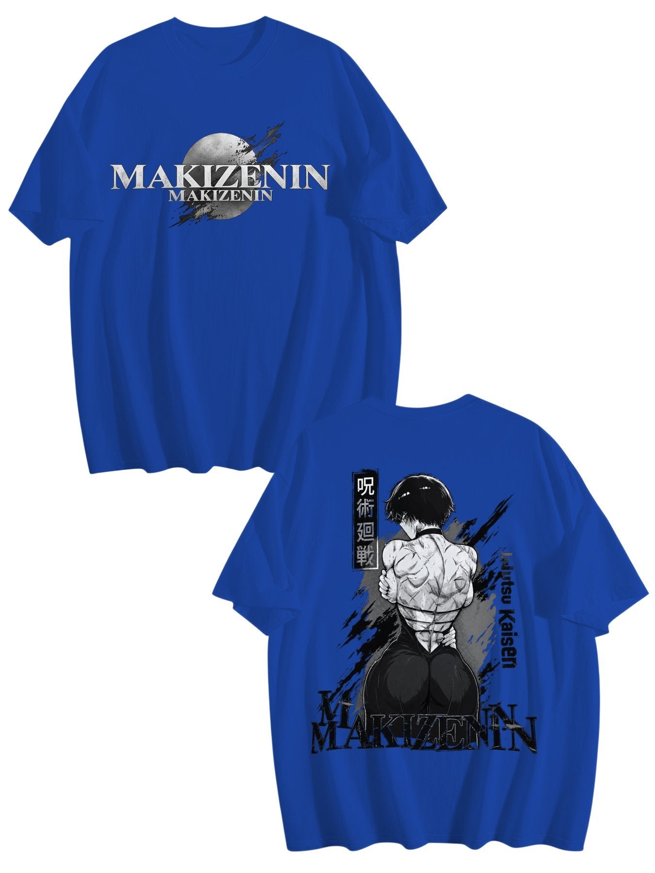 Maki Zenin Monochrome Graphic Tee