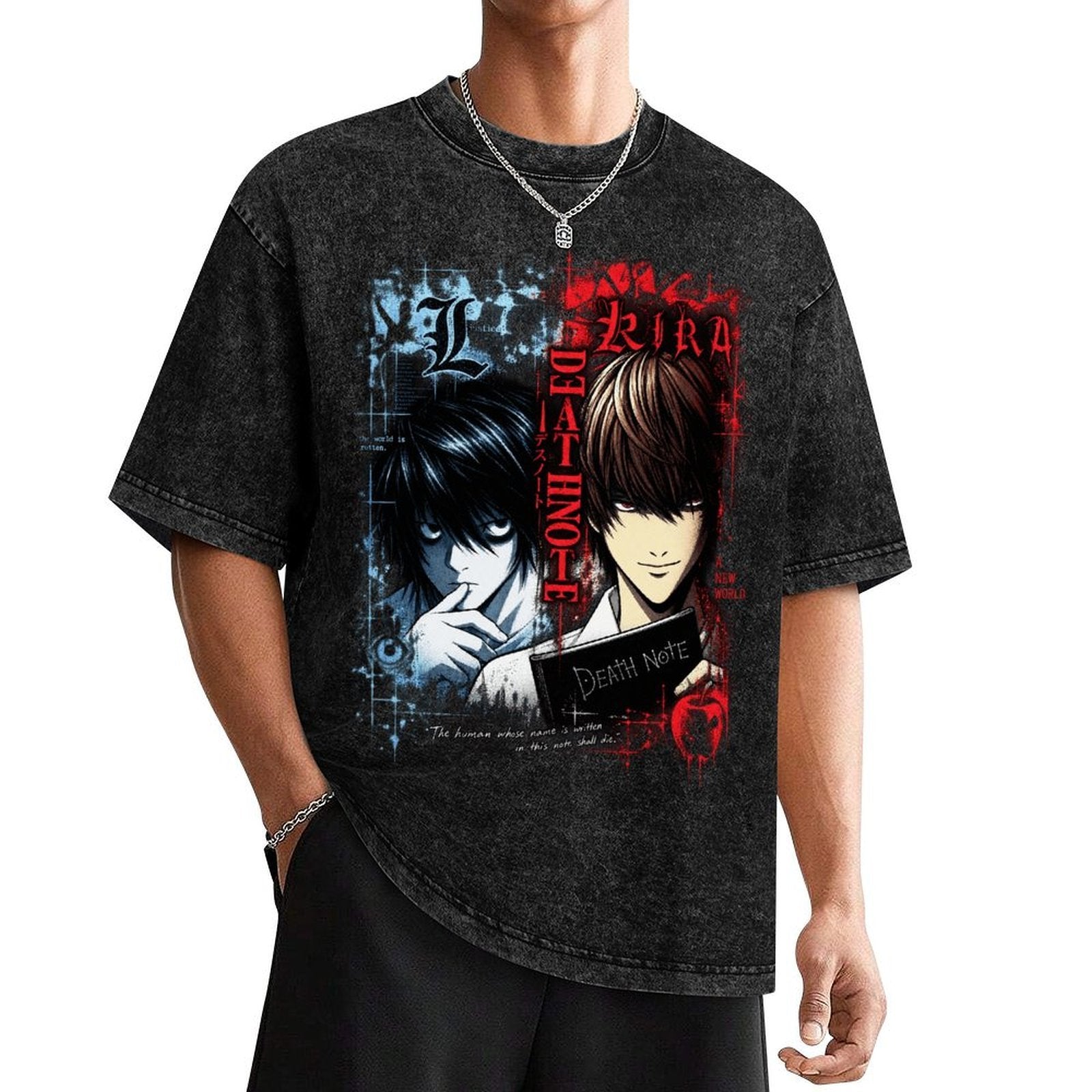 Light Yagami & L Graphic Tee