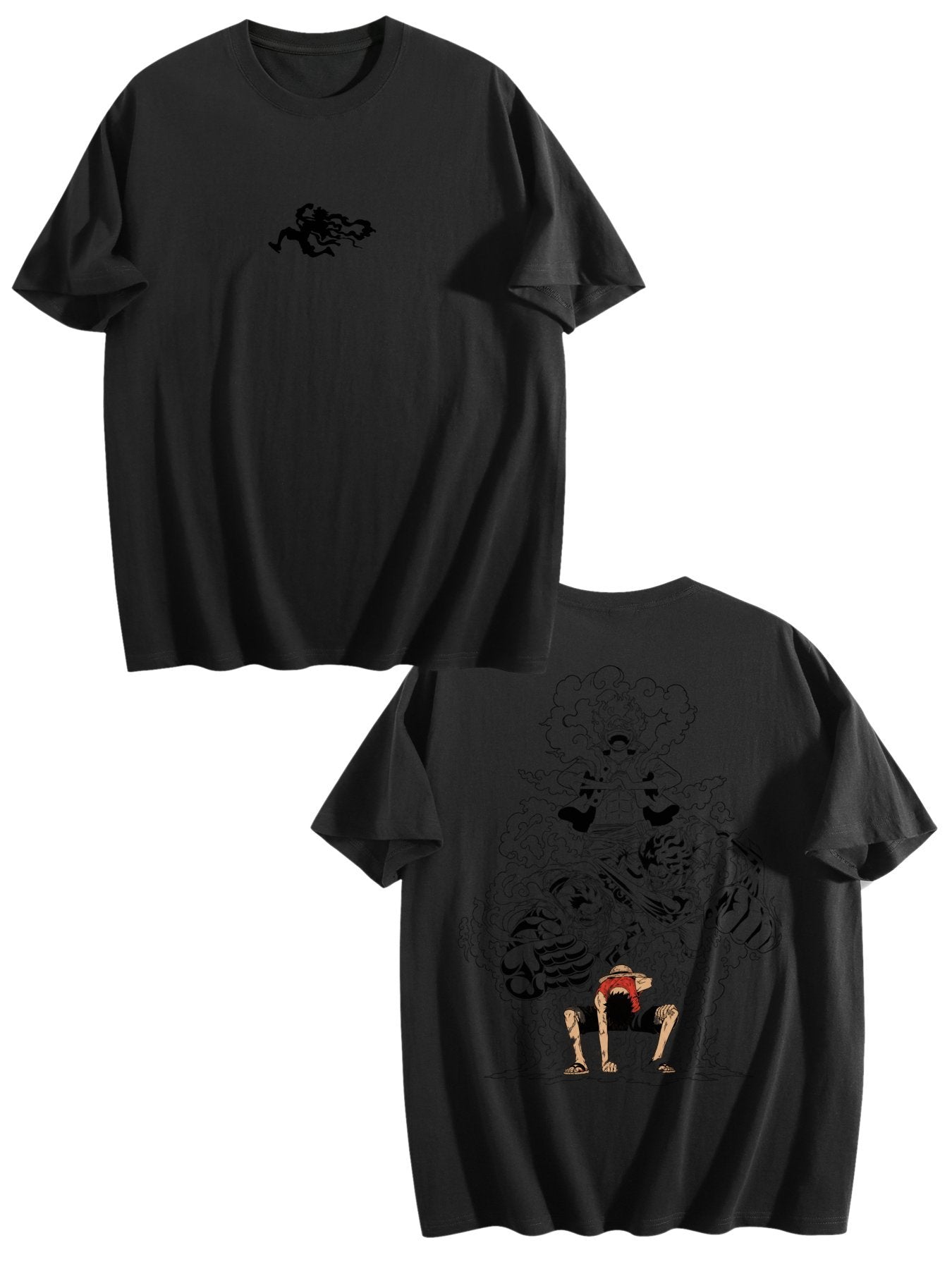 Luffy Gear 5 Back Print Manga Tee