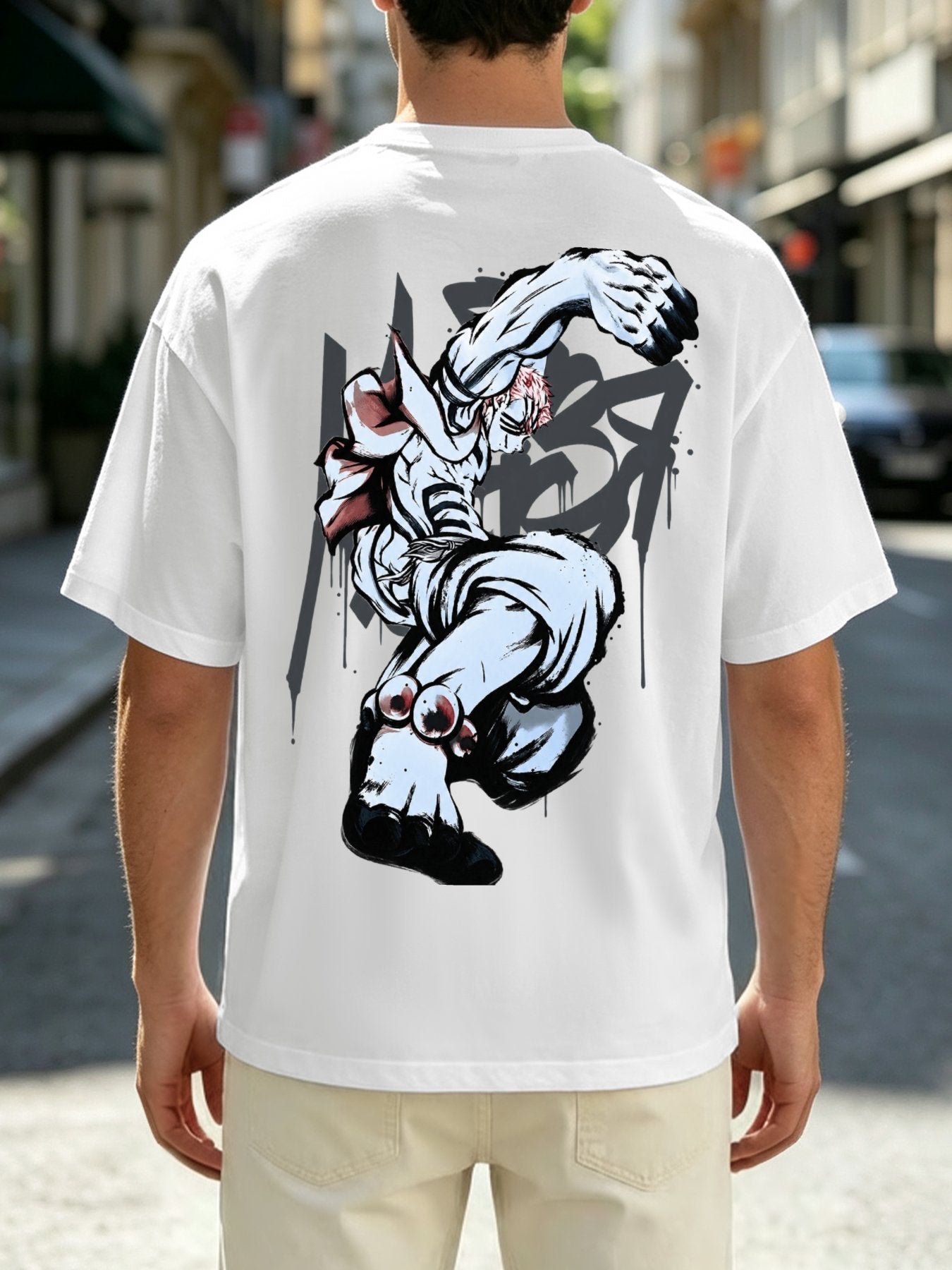 Upper Rank Three Akaza Anime Tee