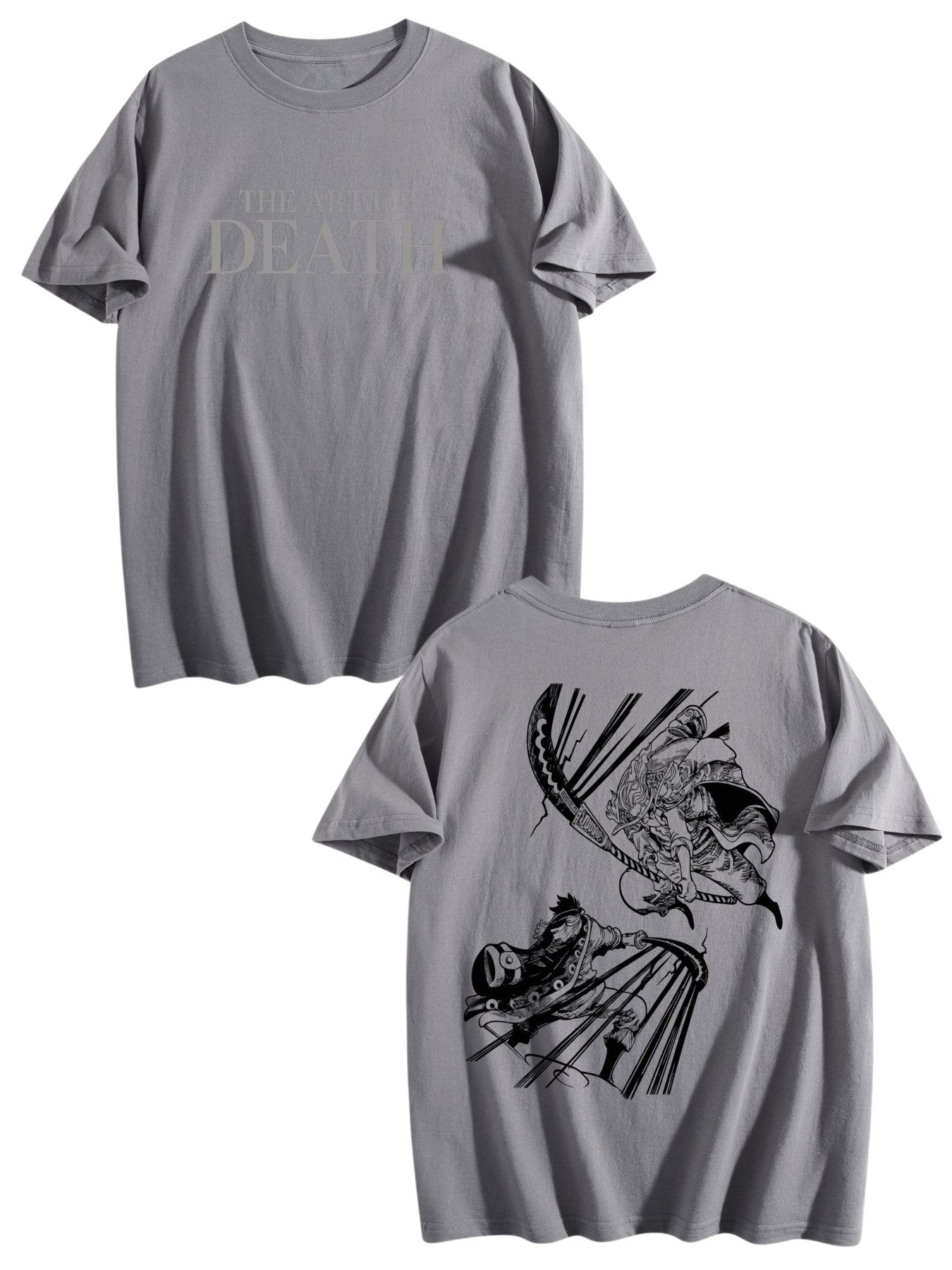 Roger vs Whitebeard Battle Anime Tee