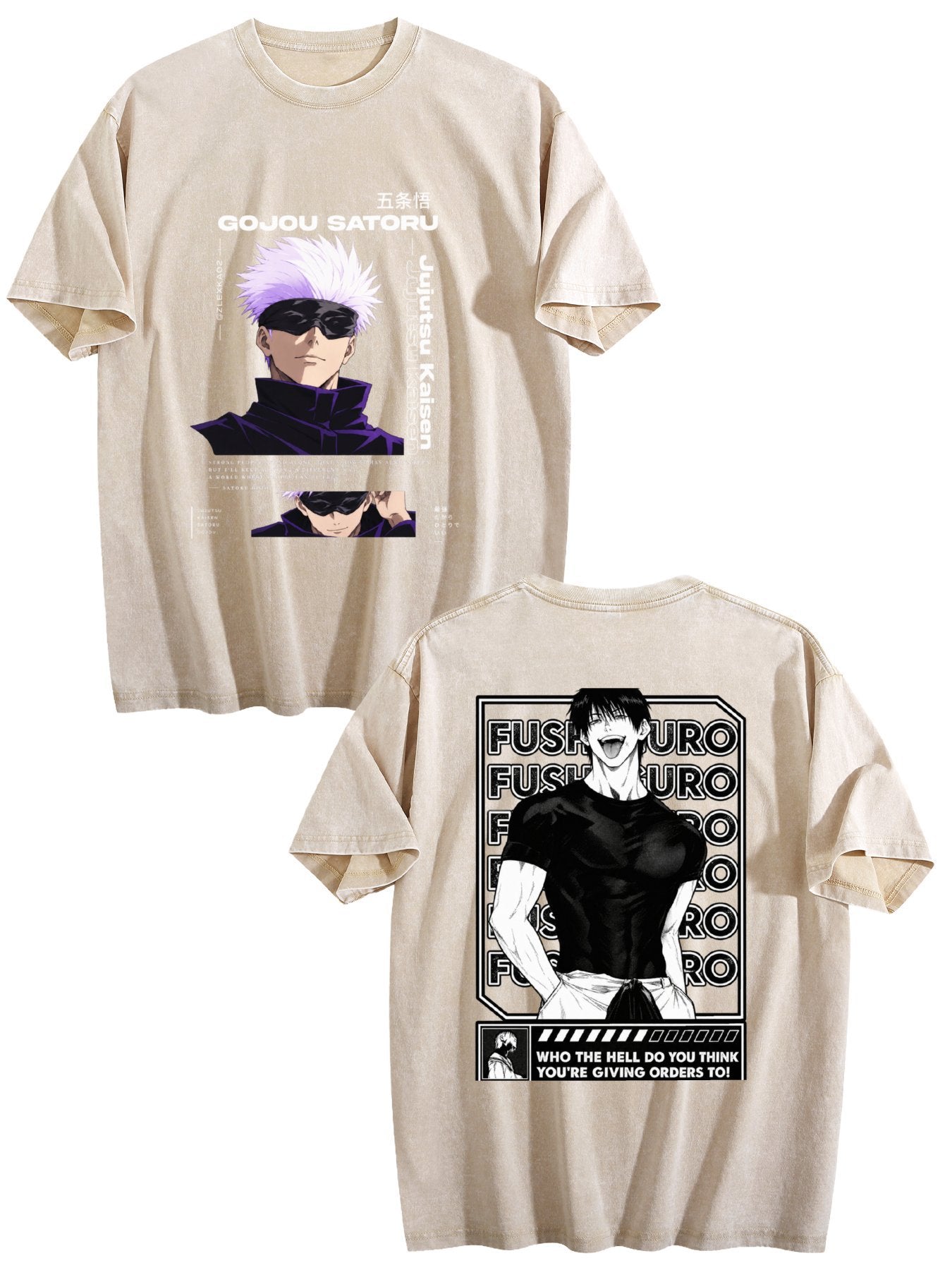 Gojo Toji Swagger Tee