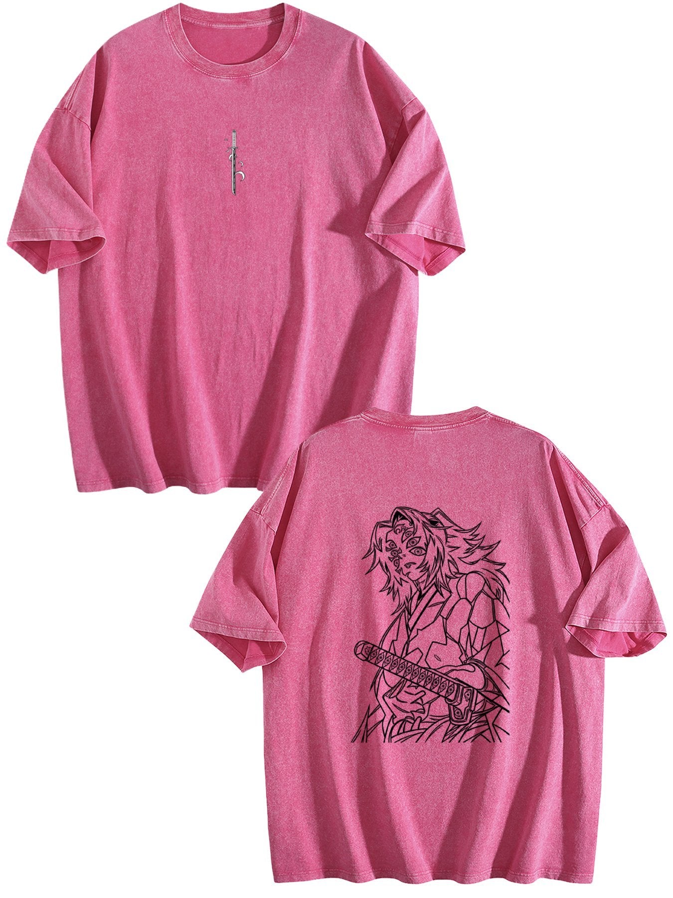 Kokushibo Dark Line Art Tee