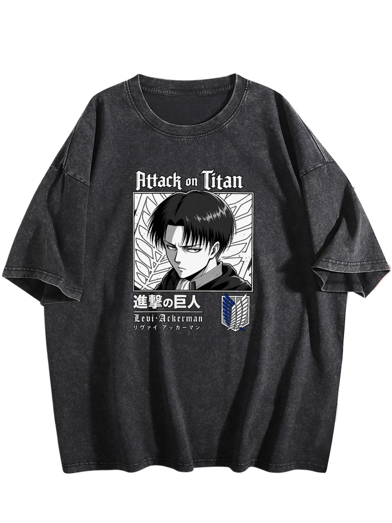 Levi Ackerman Vintage Portrait Tee
