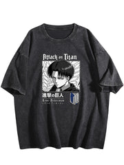 Levi Ackerman Vintage Portrait Tee
