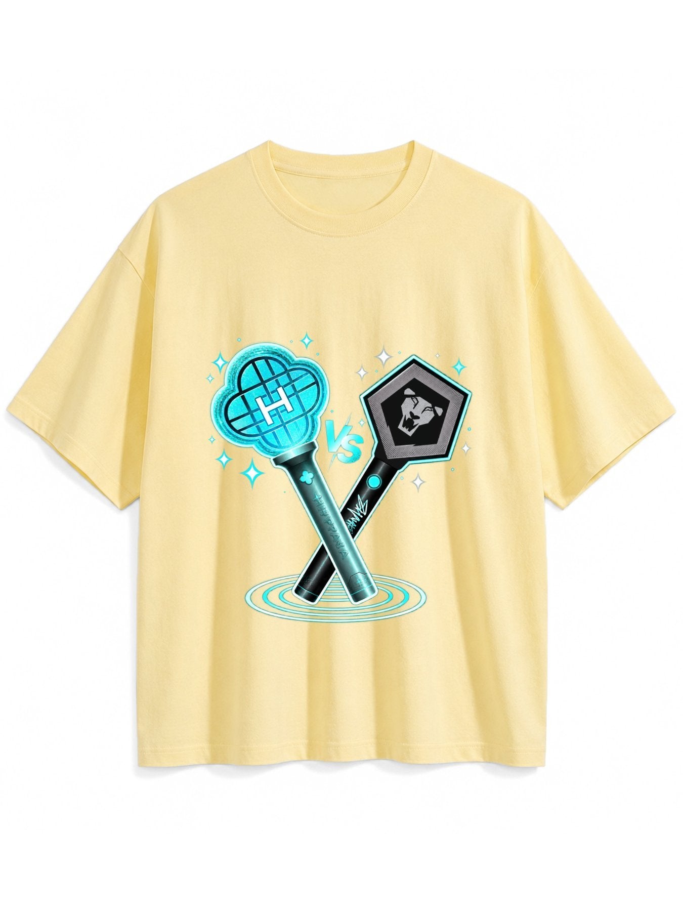 Lightstick VS Graphic Oversized T-Shirt