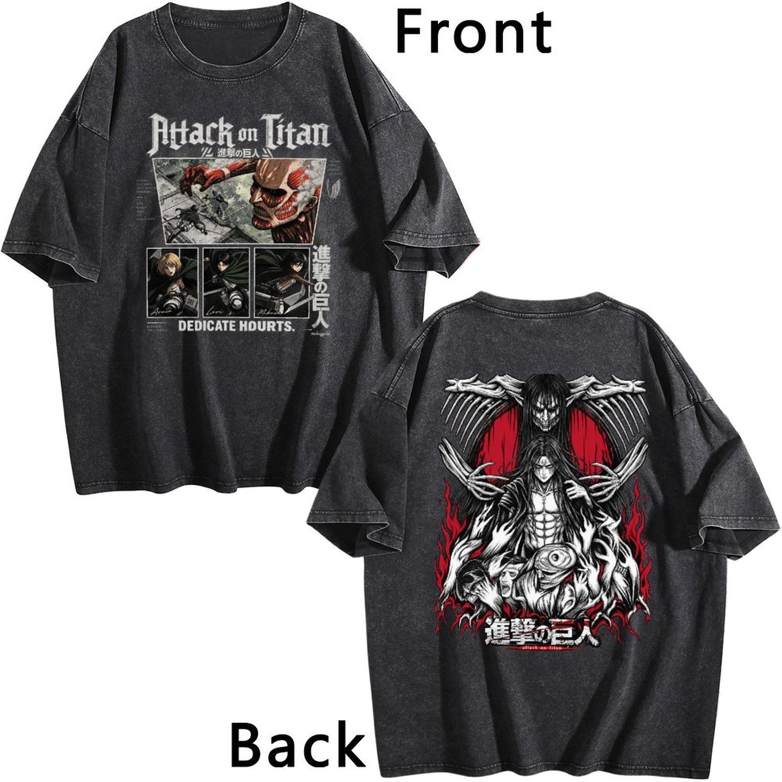 Attack On Titan Oversized T-Shirt