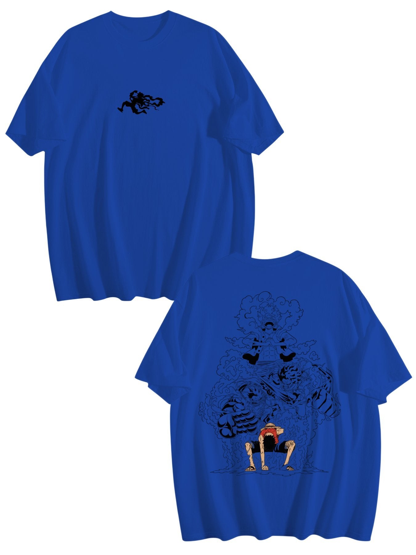 Luffy Gear 5 Back Print Manga Tee