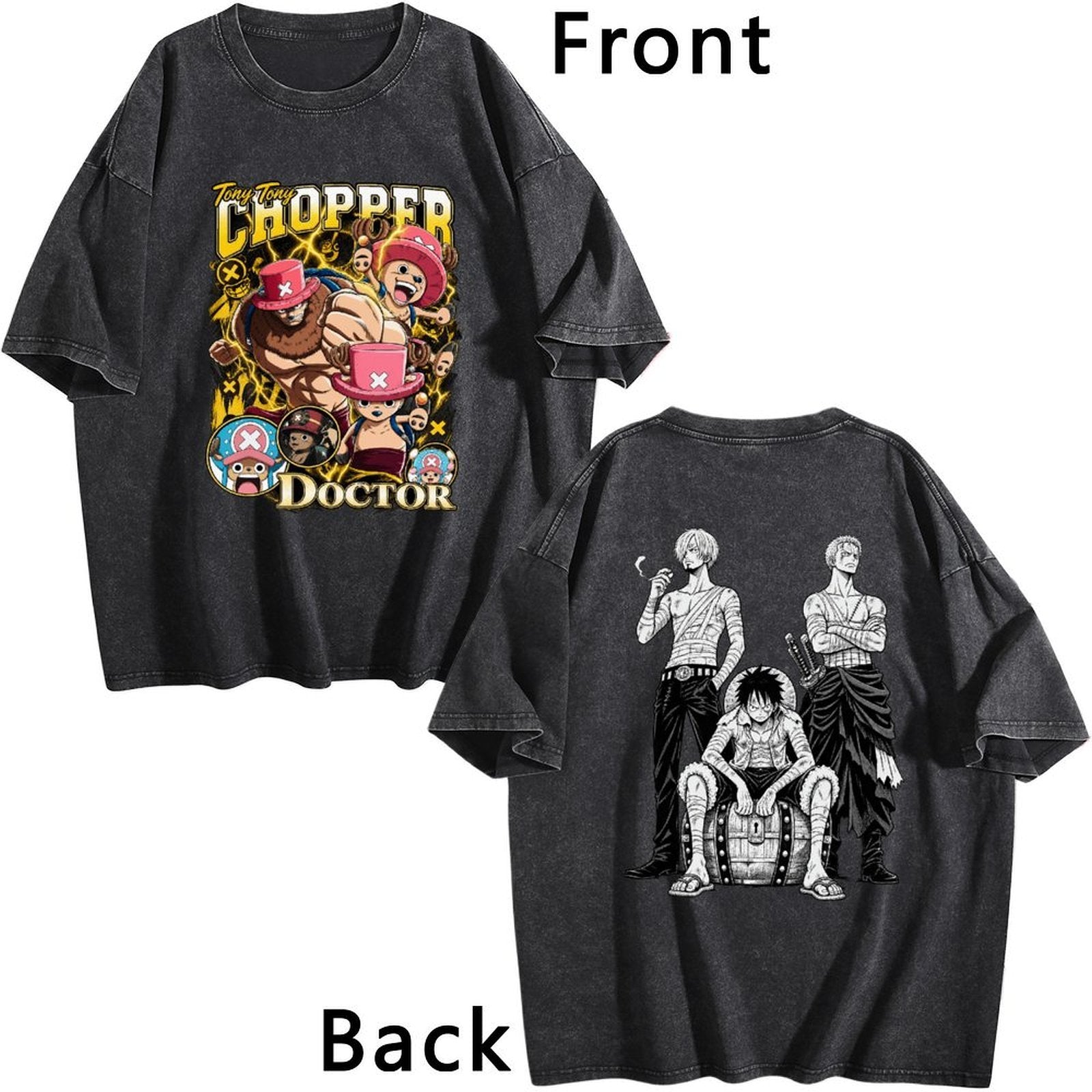 One Piece Chopper Trio Tee