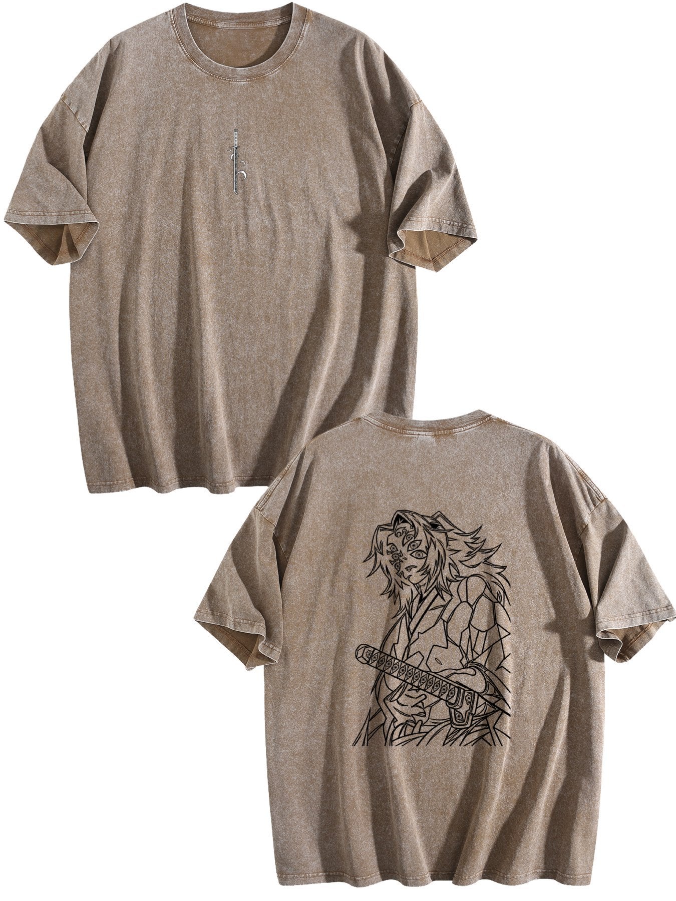 Kokushibo Dark Line Art Tee