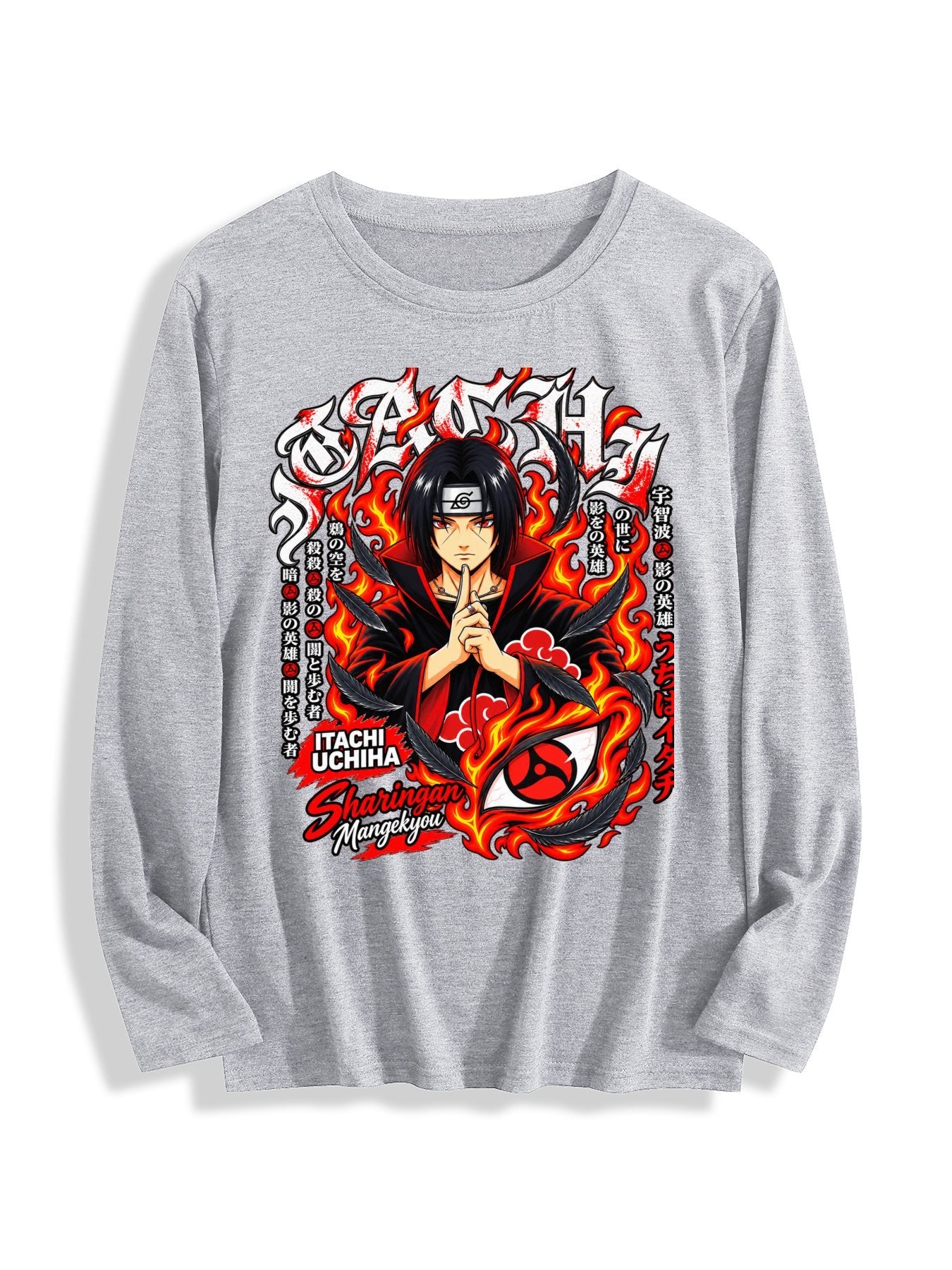 Itachi Scarlet Sharingan Long Sleeve