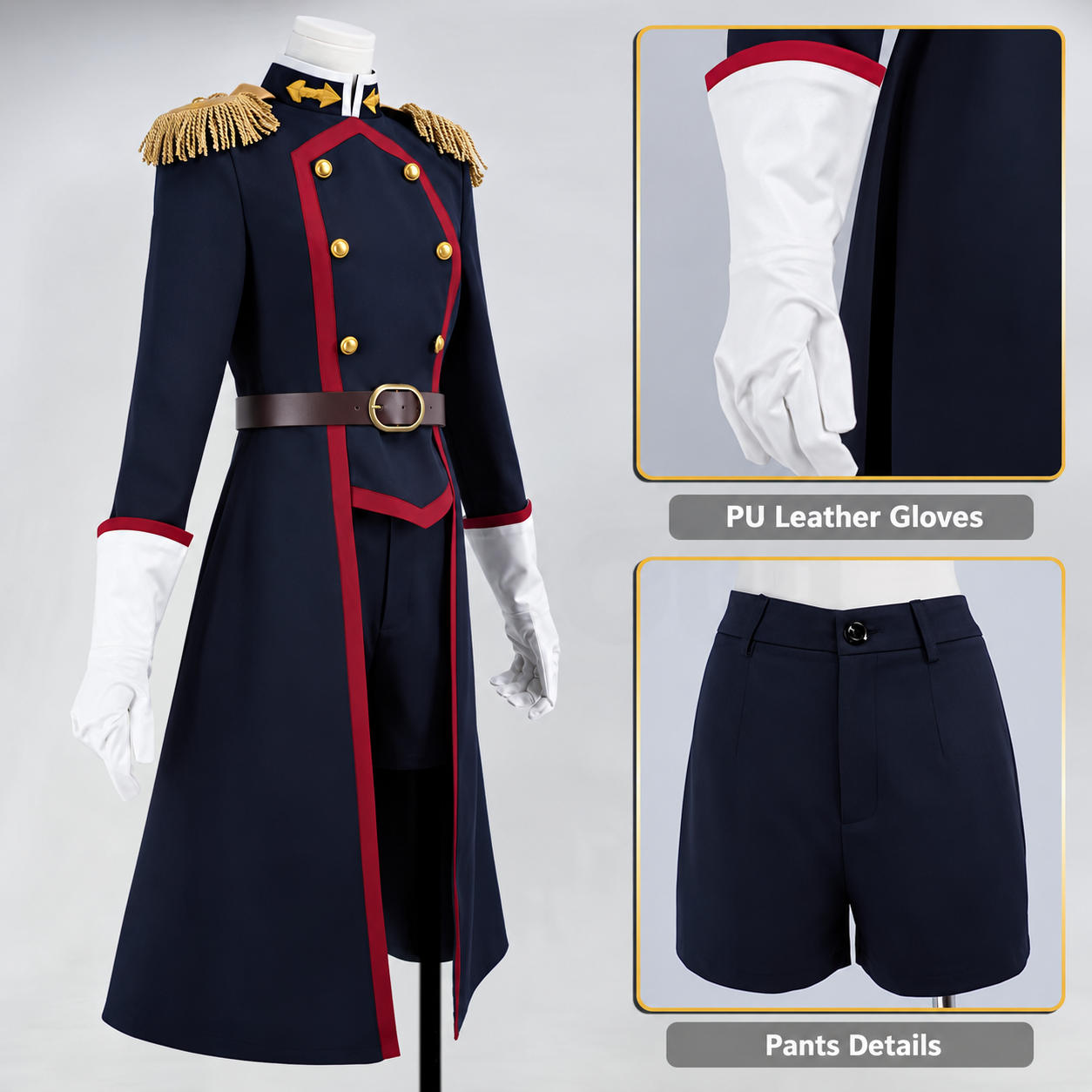 Mato Seihei no Slave Izumo Tenka Cosplay Costume