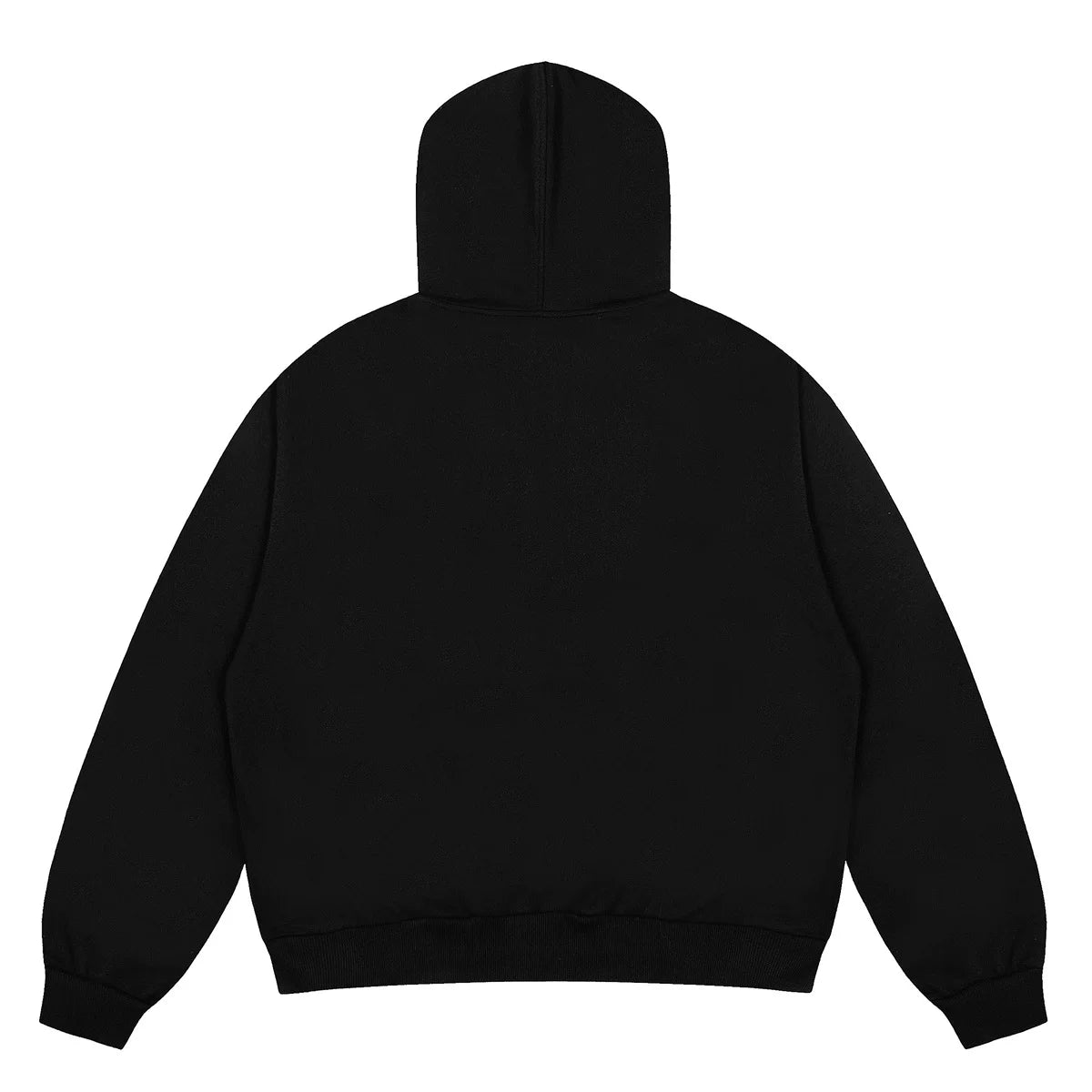 LOSTSHDWS Sunflower Embroidered Solid Color Loose Unisex Hoodie