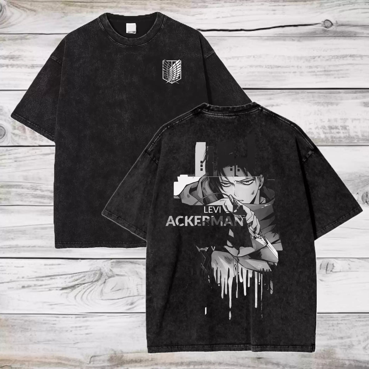 Levi Ackerman Blade Shadow Tee