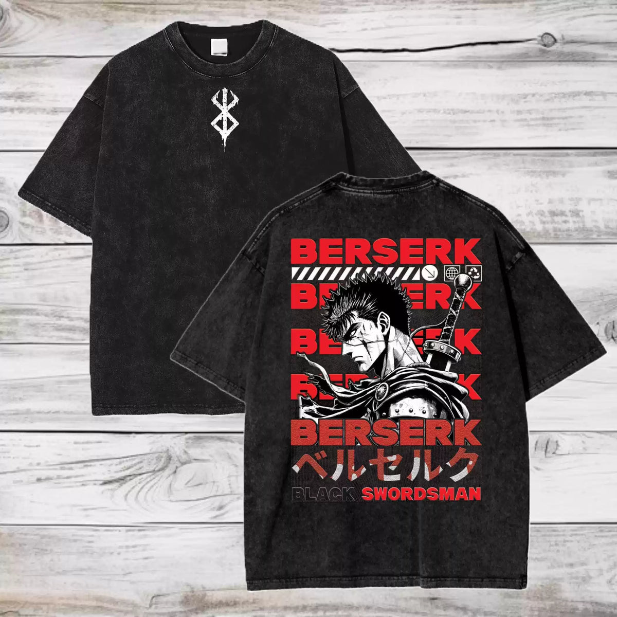 Guts Black Swordsman Riot Tee