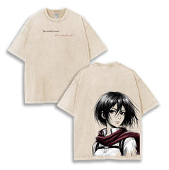Mikasa Crimson Scarf Tee