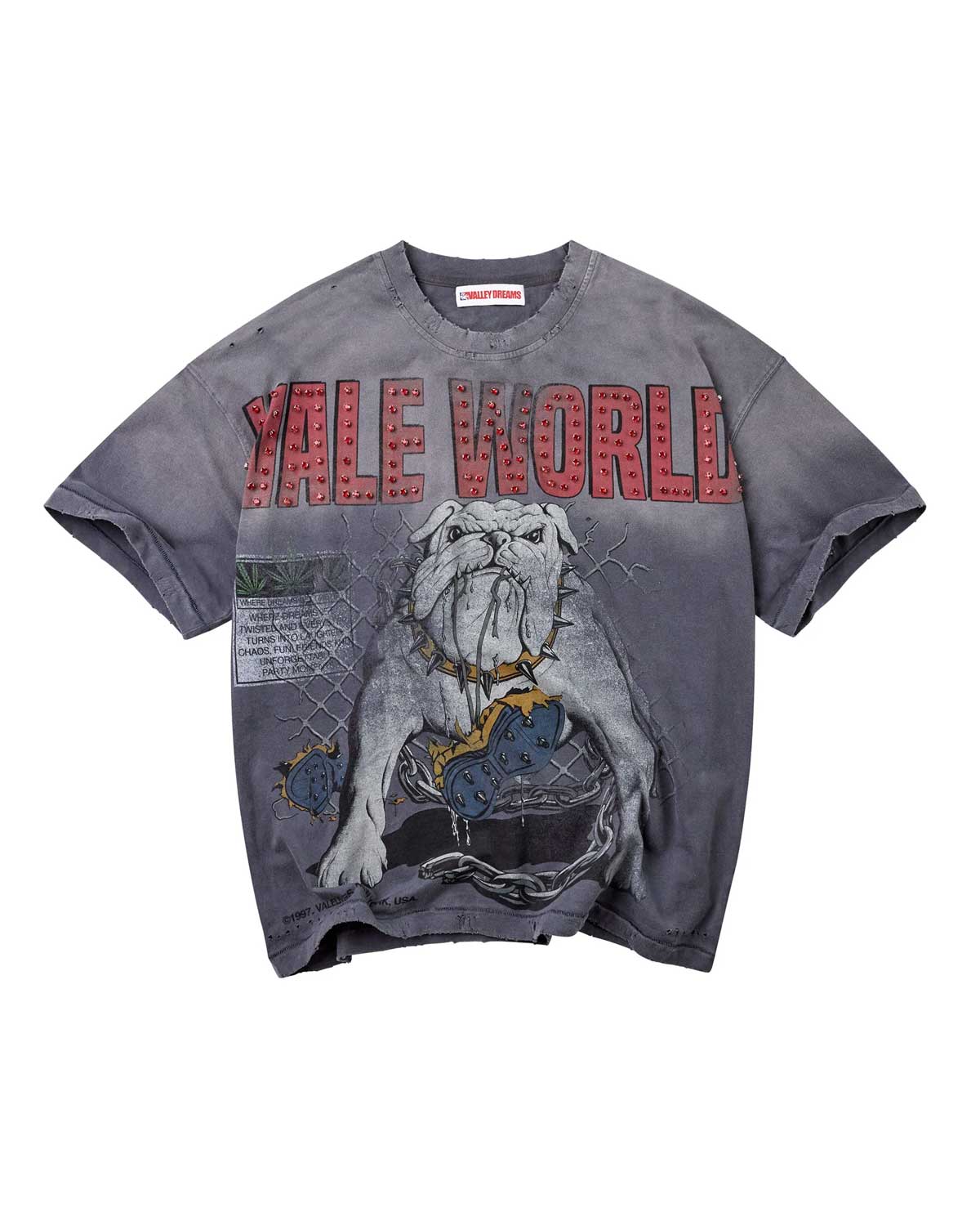 Vale Forever Dog Yard Tee Grey