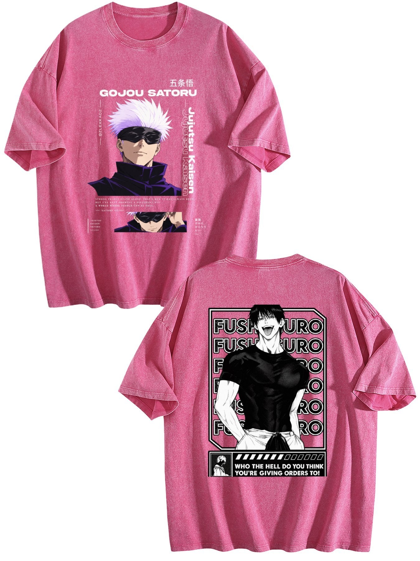 Gojo Toji Swagger Tee