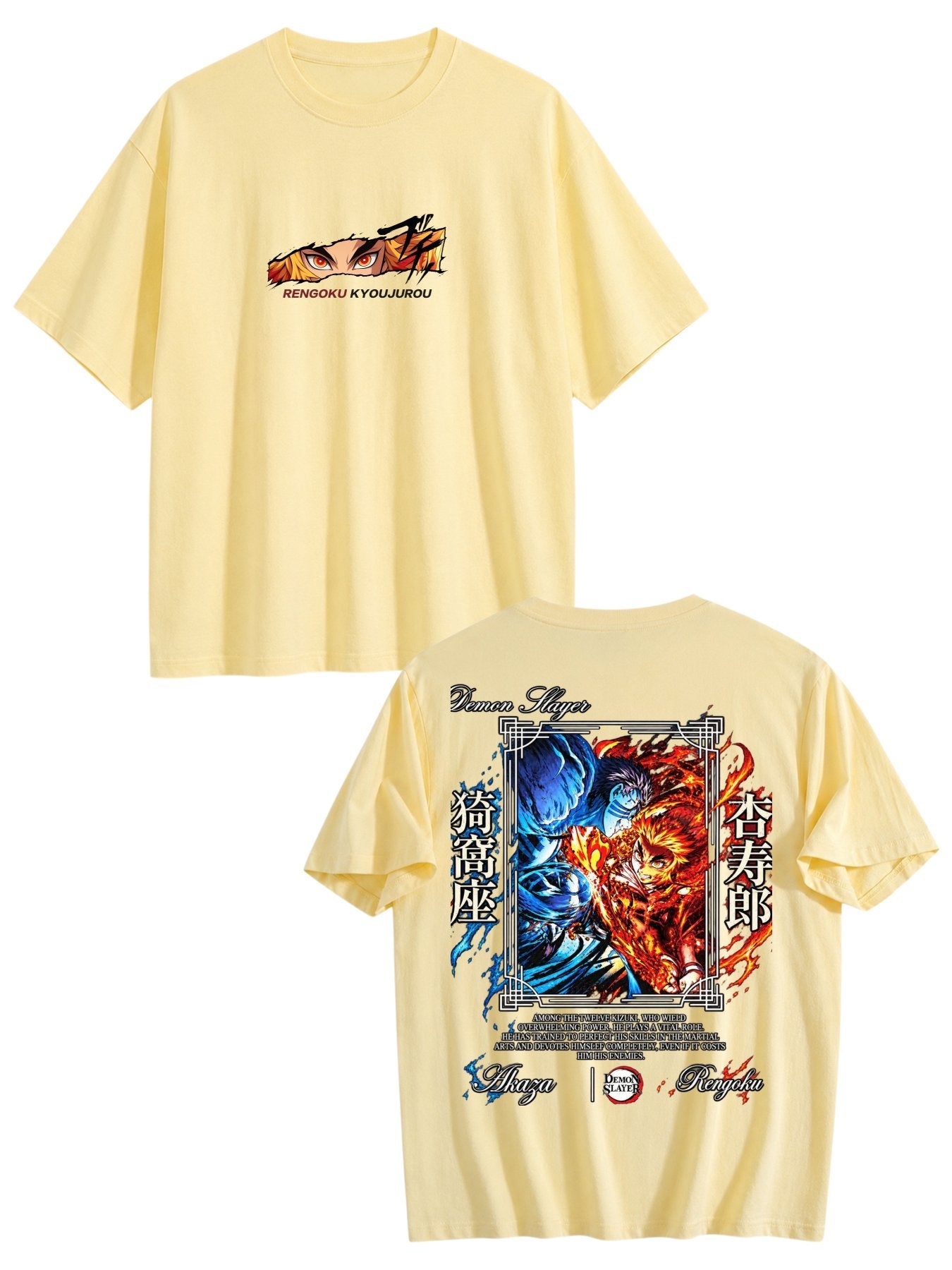 Rengoku Akaza Battle Tee