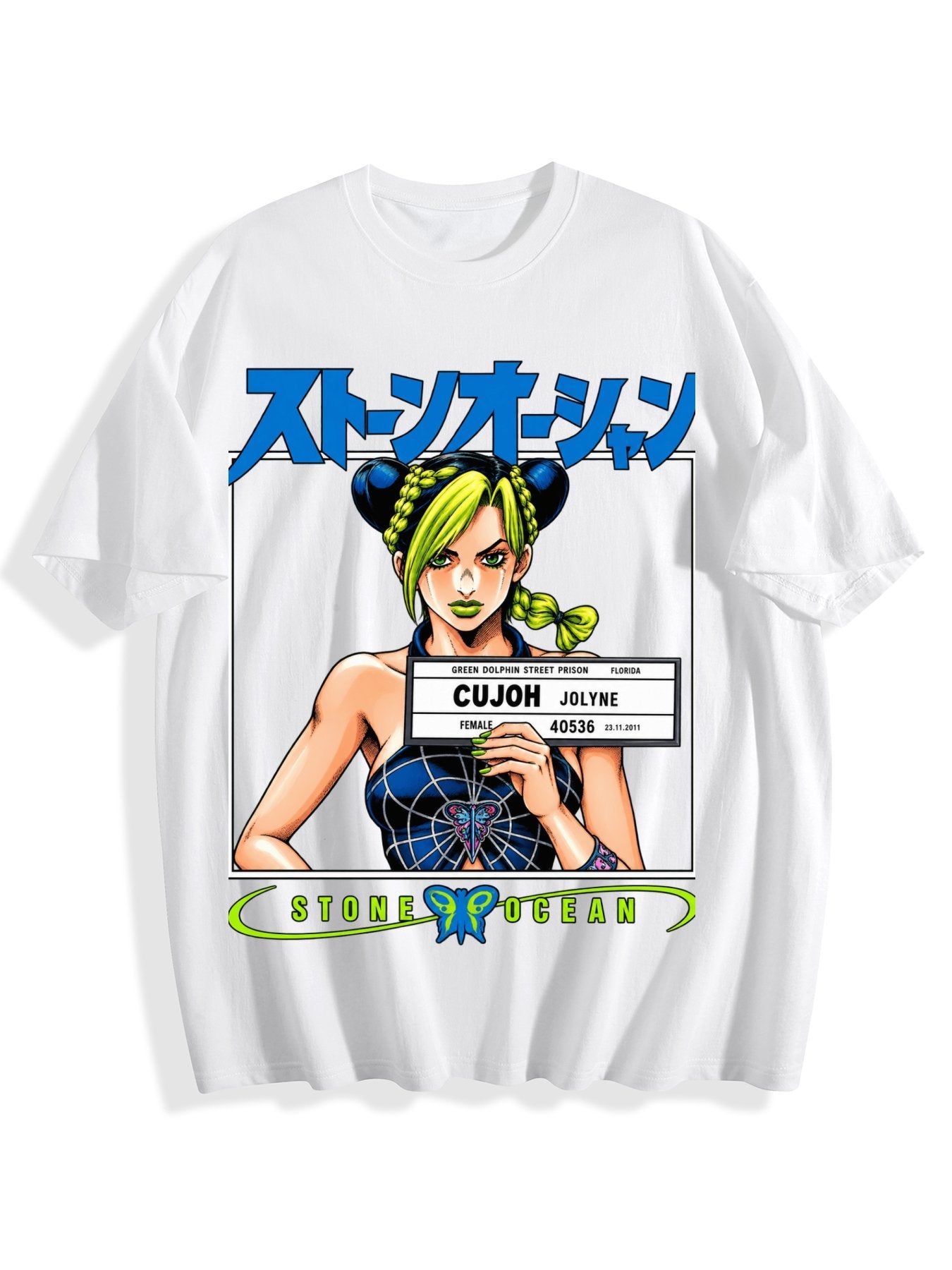 Jolyne Prison File Tee