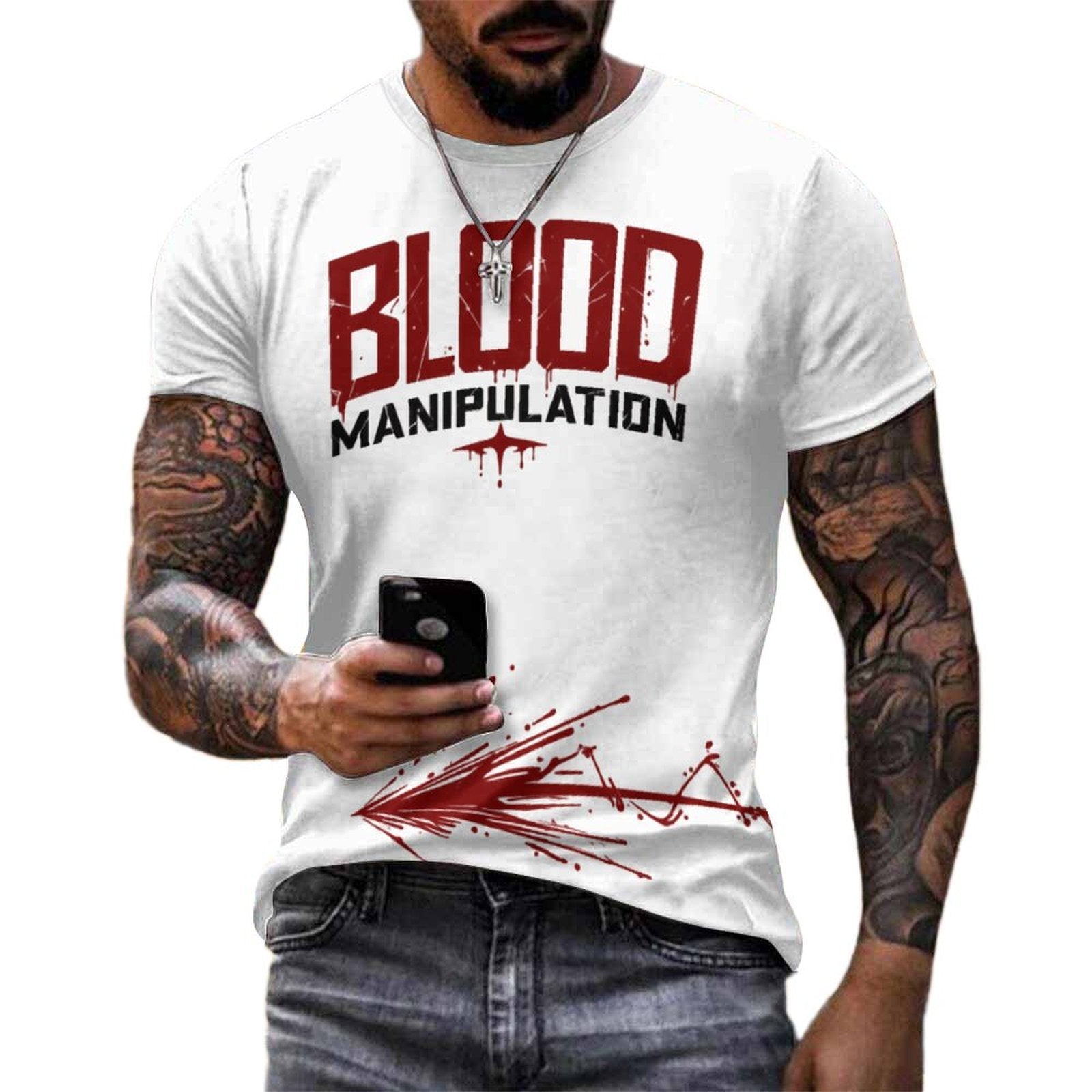 Choso Blood Manipulation White Tee