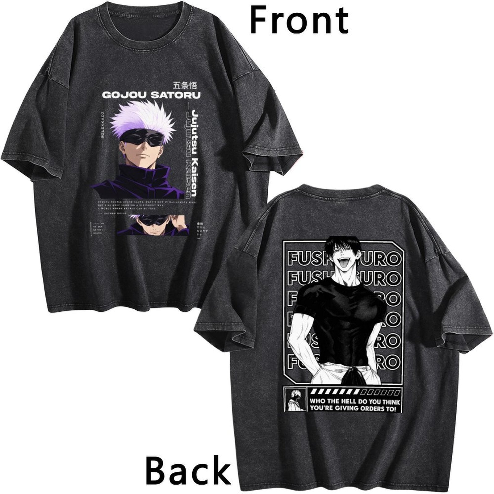 Gojo Toji Swagger Tee