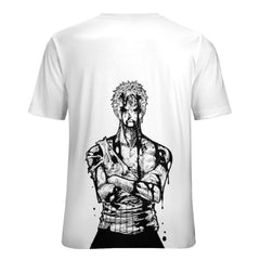 Zoro Monochrome Graphic Tee