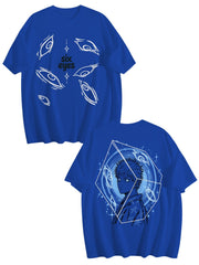 Gojo Satoru Cube Portrait Anime Tee