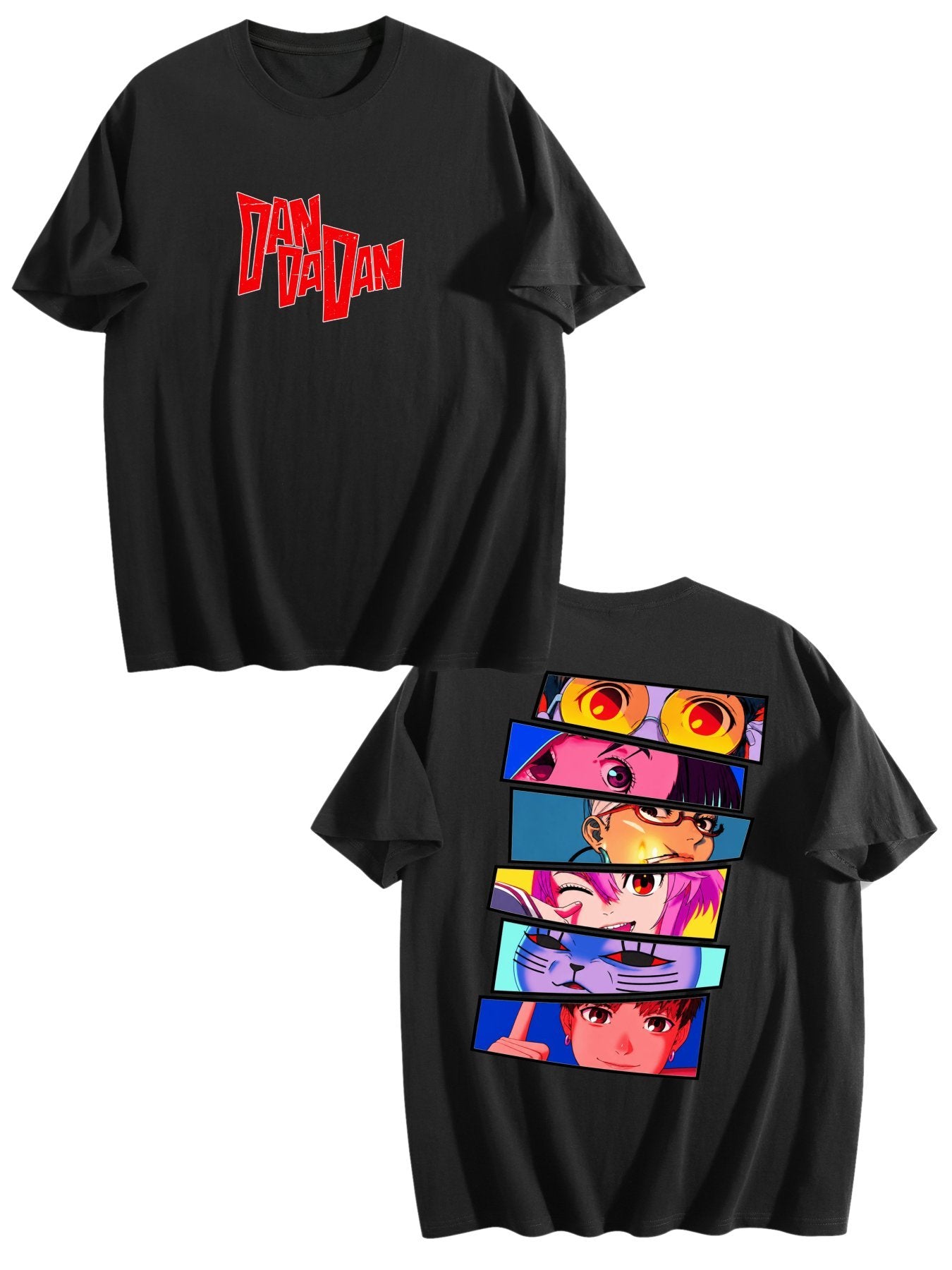 Dandadan Neon Frames Tee