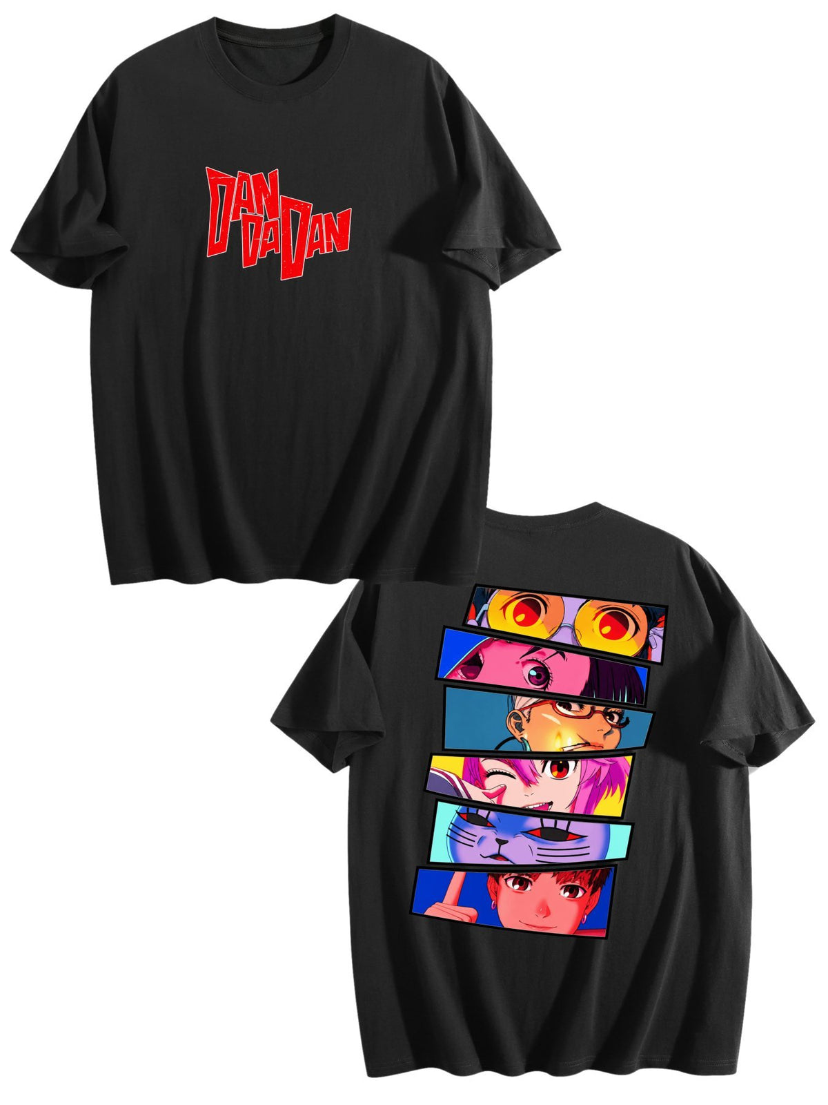 Dandadan Neon Frames Tee