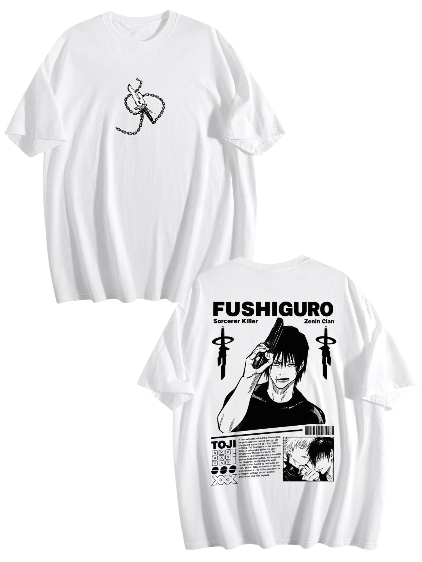 Toji Fushiguro Newspaper Tee