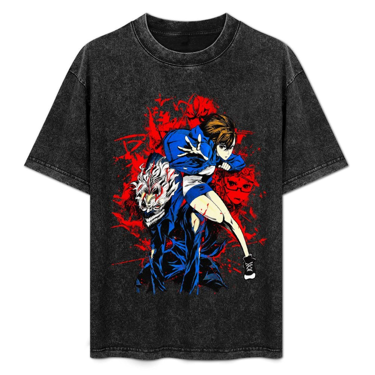 Momo & Okarun Duo Tee