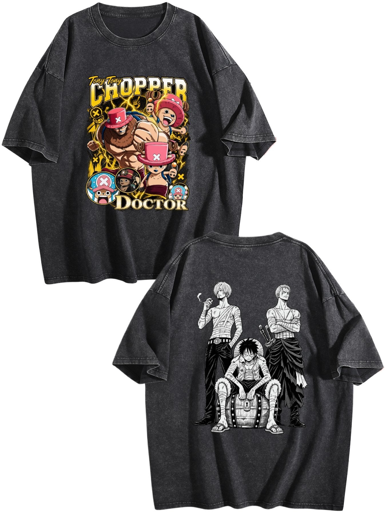 One Piece Chopper Trio Tee