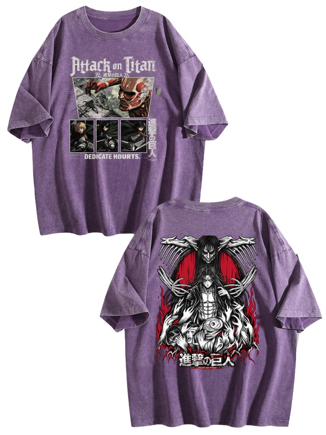 Attack On Titan Oversized T-Shirt