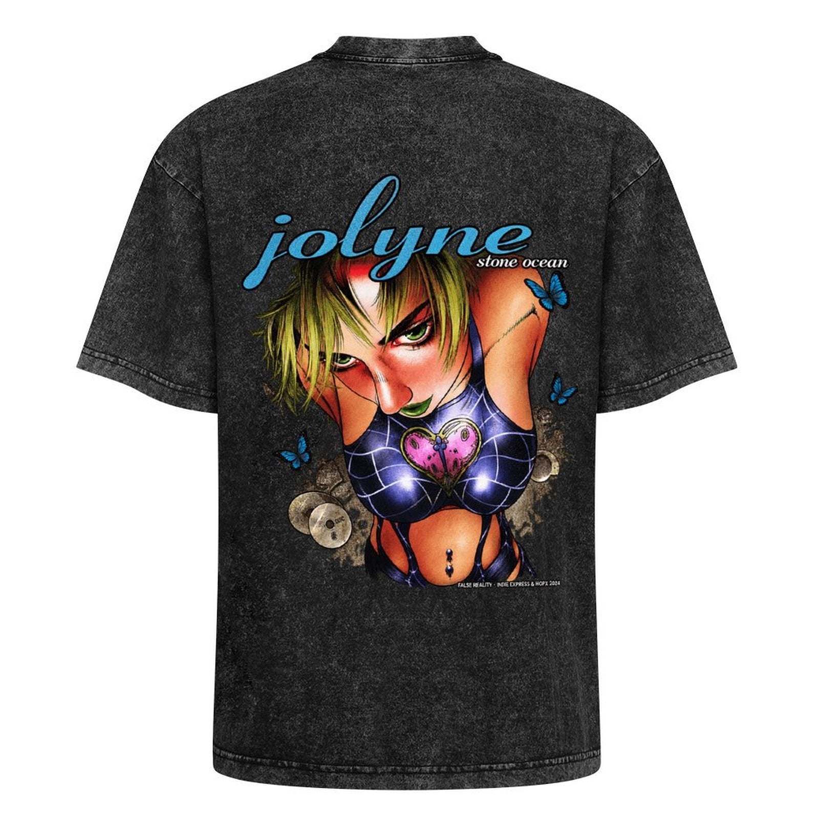 Jolyne Neon Ocean Tee